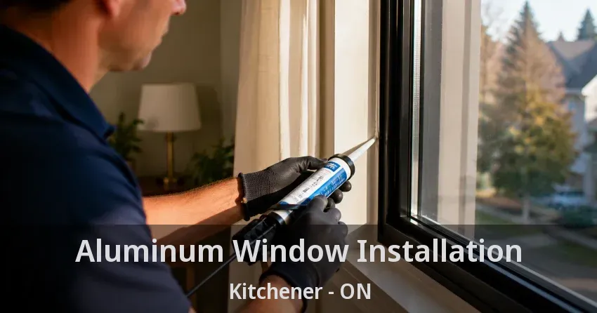 Aluminum Window Installation Kitchener - ON