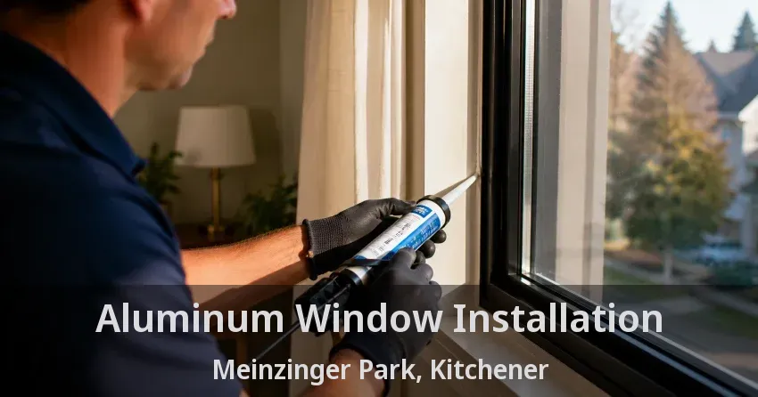 Aluminum Window Installation Meinzinger Park, Kitchener - ON