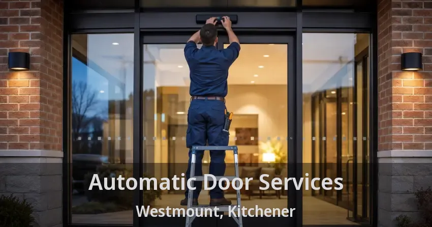 Automatic Door Services Westmount, Kitchener - ON