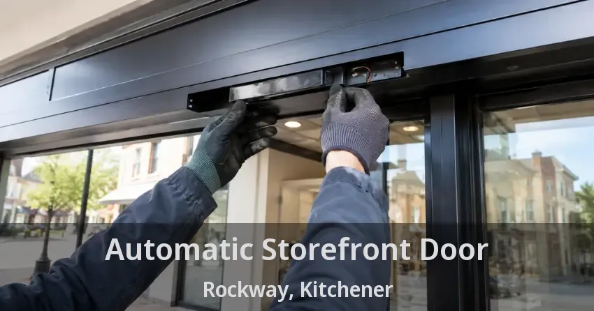 Automatic Storefront Door Rockway, Kitchener - ON