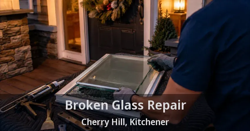 Broken Glass Repair Cherry Hill, Kitchener - ON