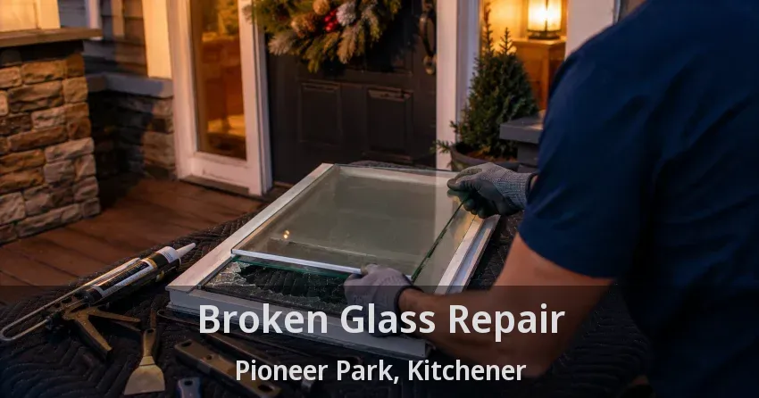 Broken Glass Repair Pioneer Park, Kitchener - ON