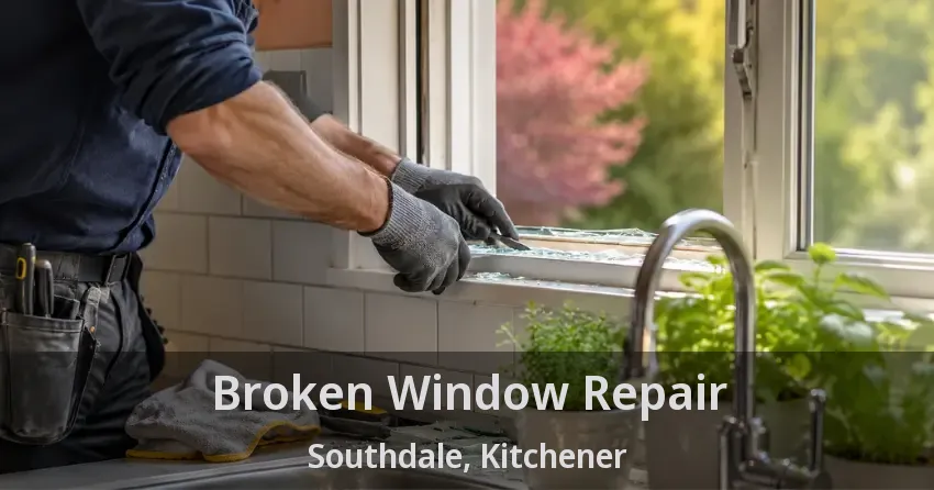 Broken Window Repair Southdale, Kitchener - ON
