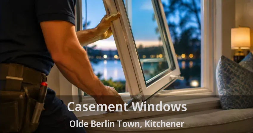 Casement Windows Olde Berlin Town, Kitchener - ON