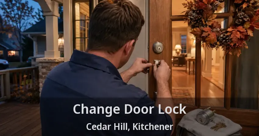 Change Door Lock Cedar Hill, Kitchener - ON