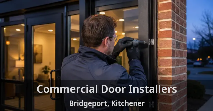 Commercial Door Installers Bridgeport, Kitchener - ON