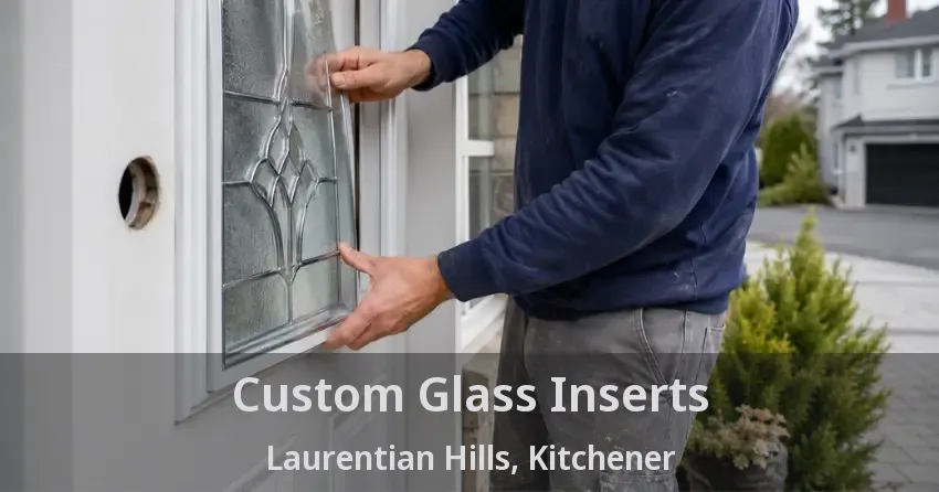Custom Glass Inserts Laurentian Hills, Kitchener - ON