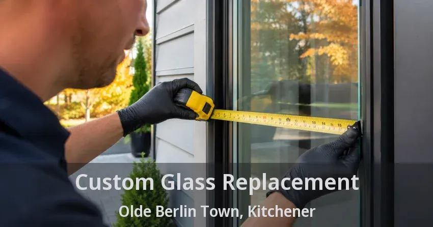 Custom Glass Replacement Olde Berlin Town, Kitchener - ON