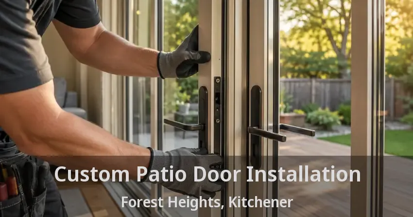 Custom Patio Door Installation Forest Heights, Kitchener - ON