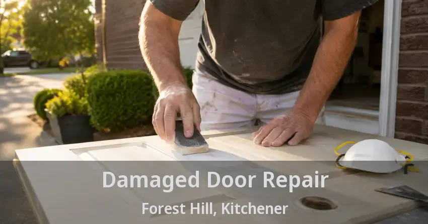 Damaged Door Repair Forest Hill, Kitchener - ON