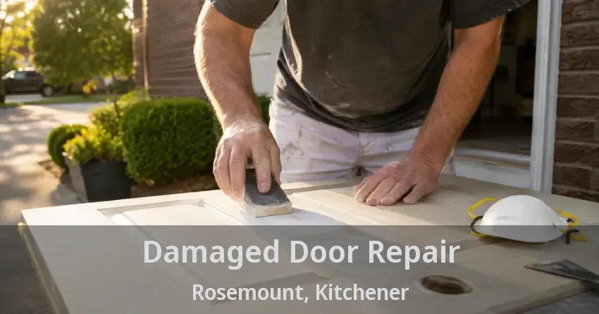 Damaged Door Repair Rosemount, Kitchener - ON