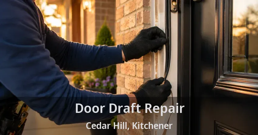 Door Draft Repair Cedar Hill, Kitchener - ON