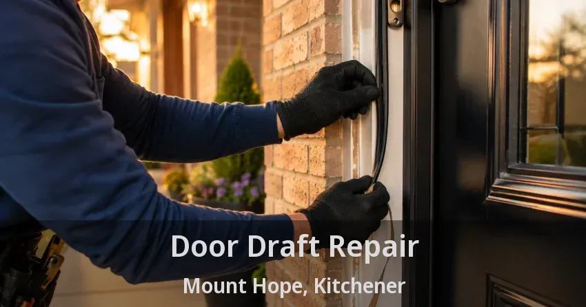 Door Draft Repair Mount Hope, Kitchener - ON