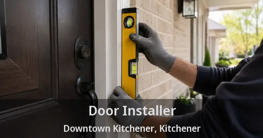 Door Installer Downtown Kitchener, Kitchener - ON