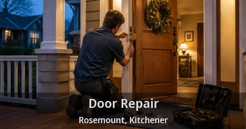 Door Repair Rosemount, Kitchener - ON