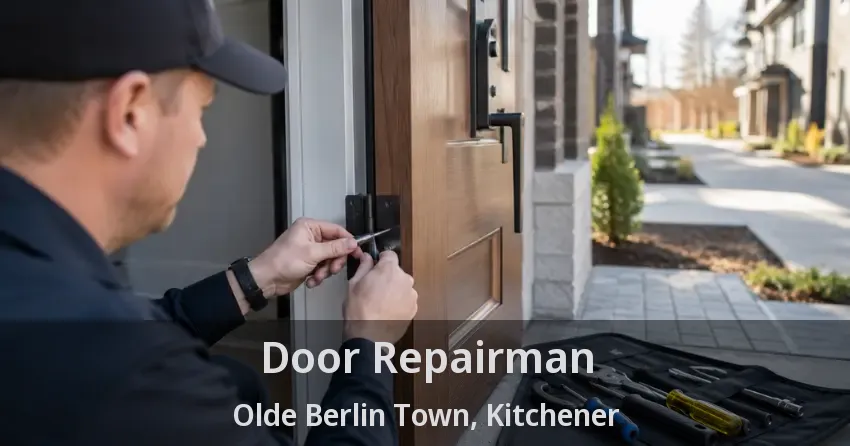 Door Repairman Olde Berlin Town, Kitchener - ON