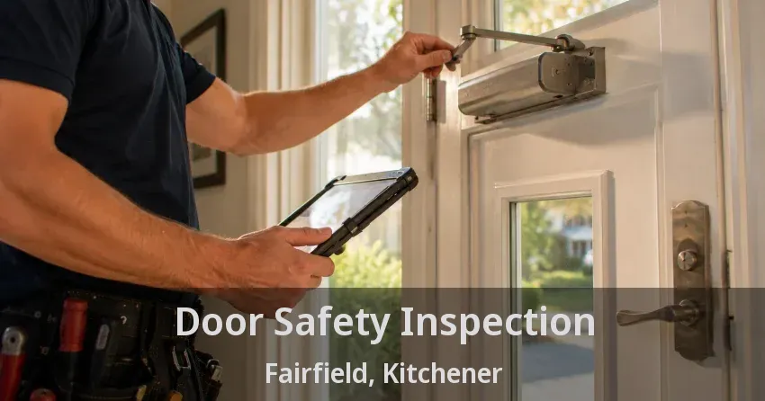 Door Safety Inspection Fairfield, Kitchener - ON