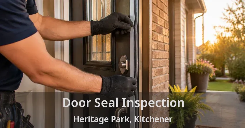 Door Seal Inspection Heritage Park, Kitchener - ON