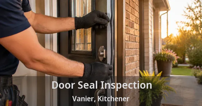 Door Seal Inspection Vanier, Kitchener - ON