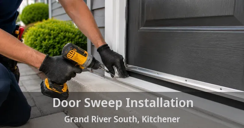 Door Sweep Installation Grand River South, Kitchener - ON