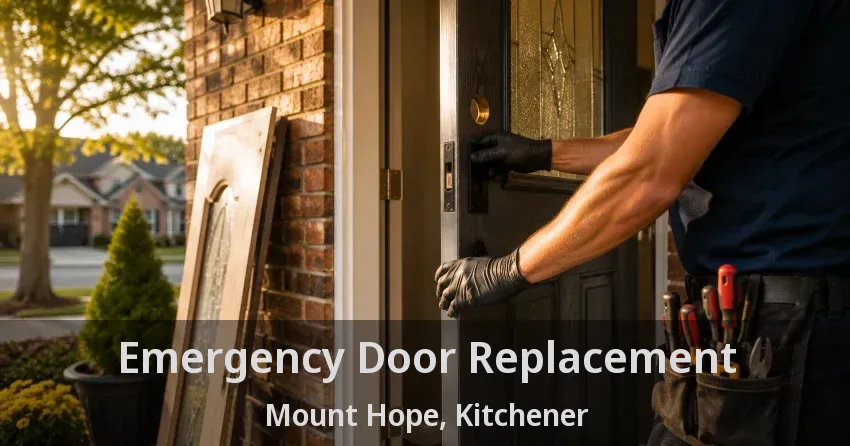 Emergency Door Replacement Mount Hope, Kitchener - ON