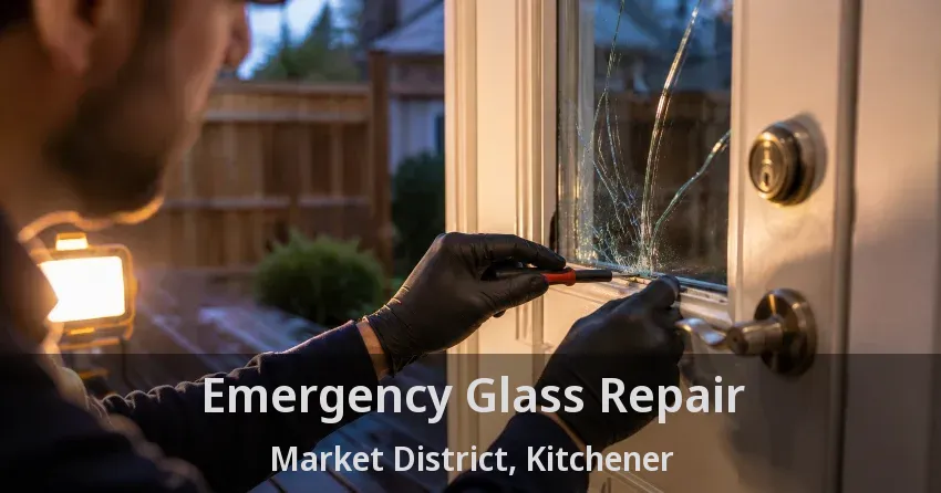 Emergency Glass Repair Market District, Kitchener - ON