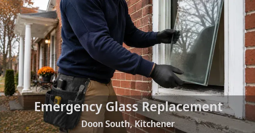 Emergency Glass Replacement Doon South, Kitchener - ON