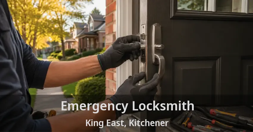 Emergency Locksmith King East, Kitchener - ON
