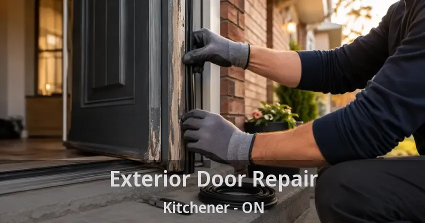 Exterior Door Repair Kitchener - ON