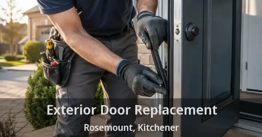 Exterior Door Replacement Rosemount, Kitchener - ON