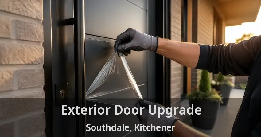 Exterior Door Upgrade Southdale, Kitchener - ON