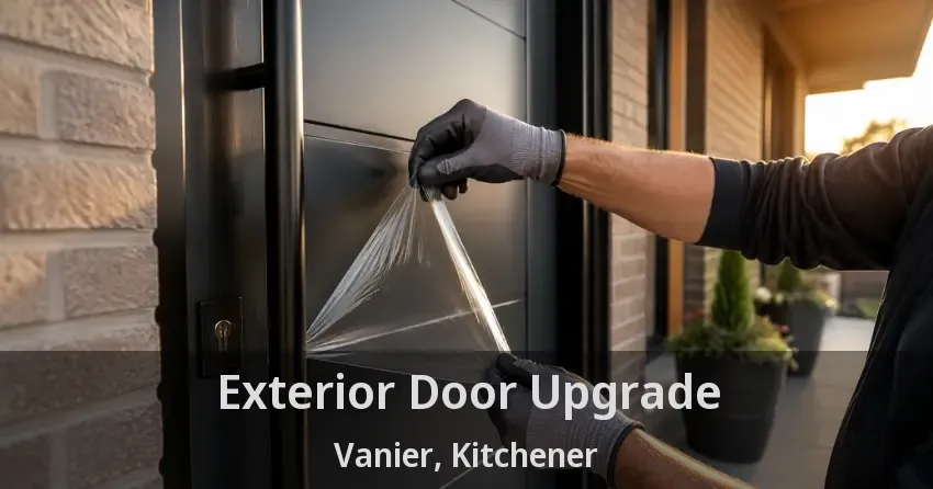 Exterior Door Upgrade Vanier, Kitchener - ON
