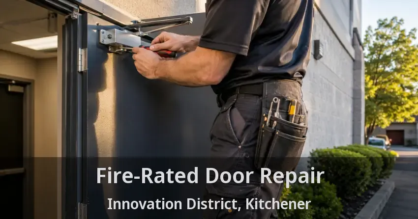 Fire-Rated Door Repair Innovation District, Kitchener - ON