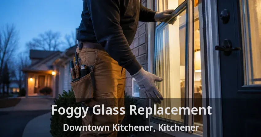 Foggy Glass Replacement Downtown Kitchener, Kitchener - ON