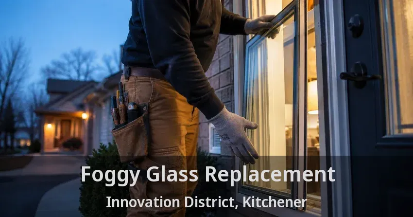 Foggy Glass Replacement Innovation District, Kitchener - ON