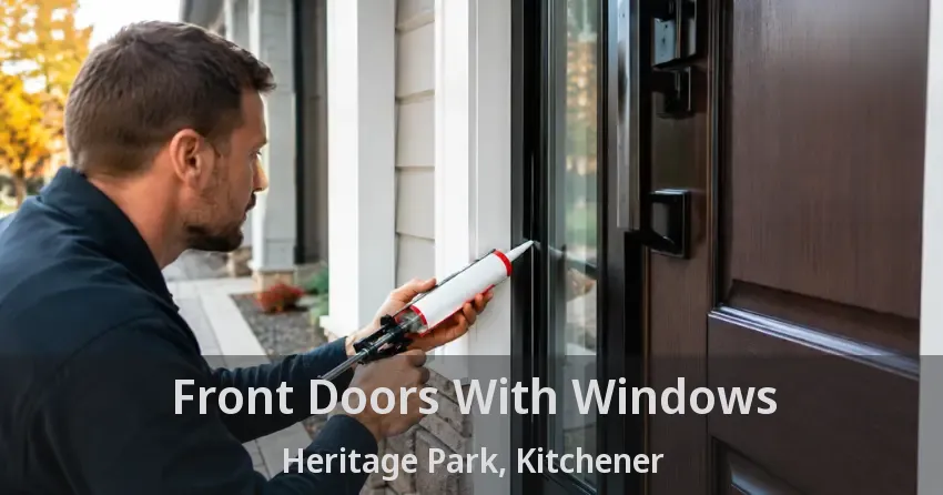 Front Doors With Windows Heritage Park, Kitchener - ON