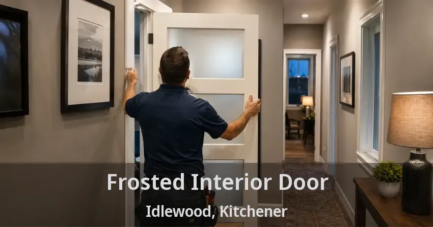 Frosted Interior Door Idlewood, Kitchener - ON
