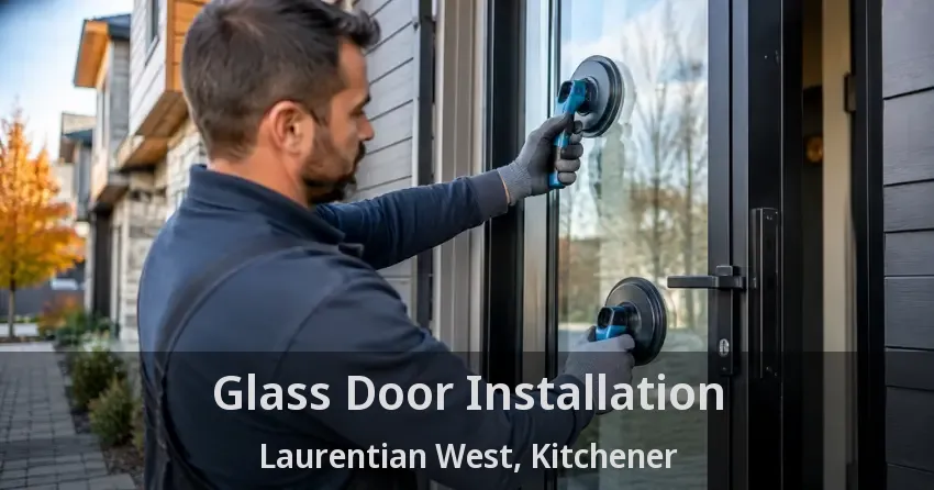 Glass Door Installation Laurentian West, Kitchener - ON