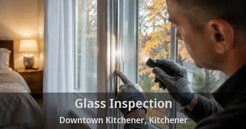 Glass Inspection Downtown Kitchener, Kitchener - ON