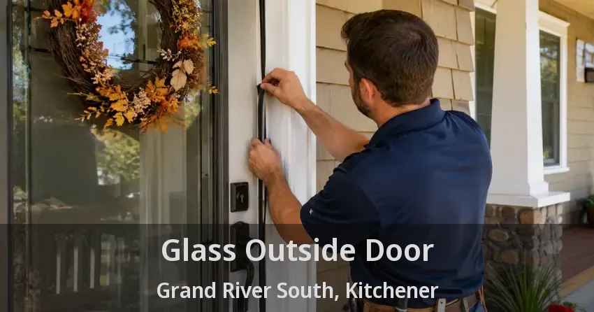 Glass Outside Door Grand River South, Kitchener - ON
