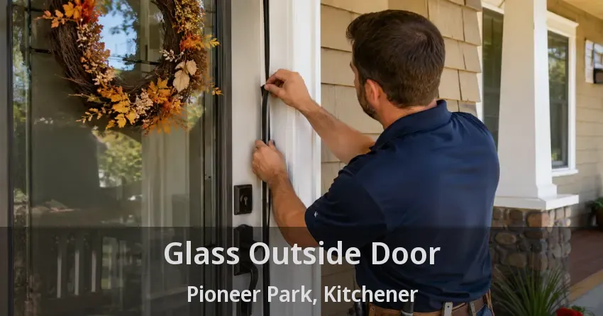 Glass Outside Door Pioneer Park, Kitchener - ON