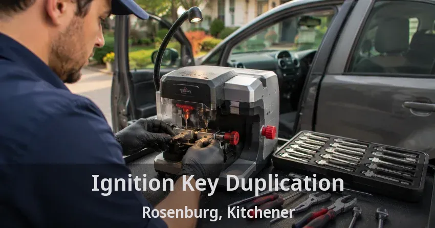 Ignition Key Duplication Rosenburg, Kitchener - ON