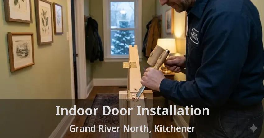 Indoor Door Installation Grand River North, Kitchener - ON