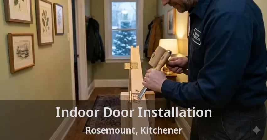 Indoor Door Installation Rosemount, Kitchener - ON