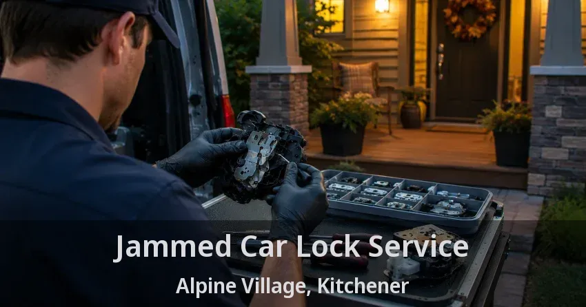 Jammed Car Lock Service Alpine Village, Kitchener - ON