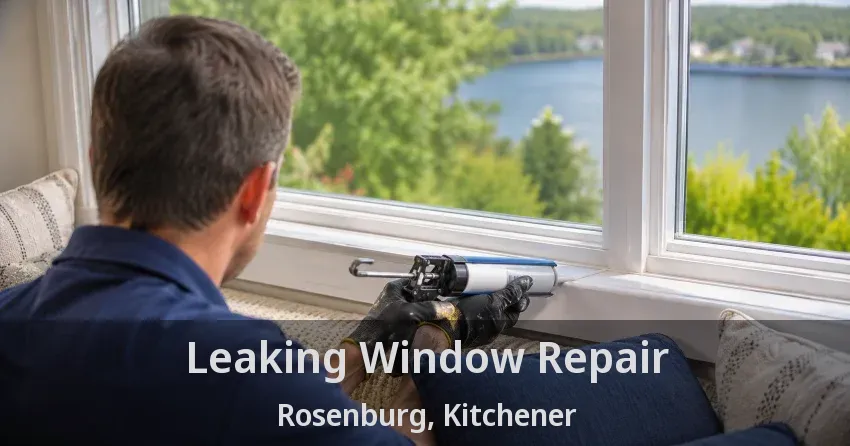 Leaking Window Repair Rosenburg, Kitchener - ON