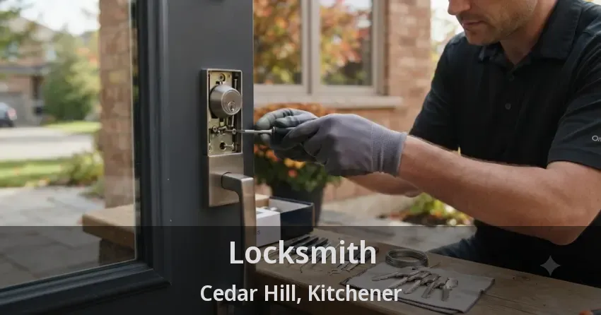 Locksmith Cedar Hill, Kitchener - ON