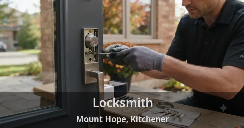 Locksmith Mount Hope, Kitchener - ON