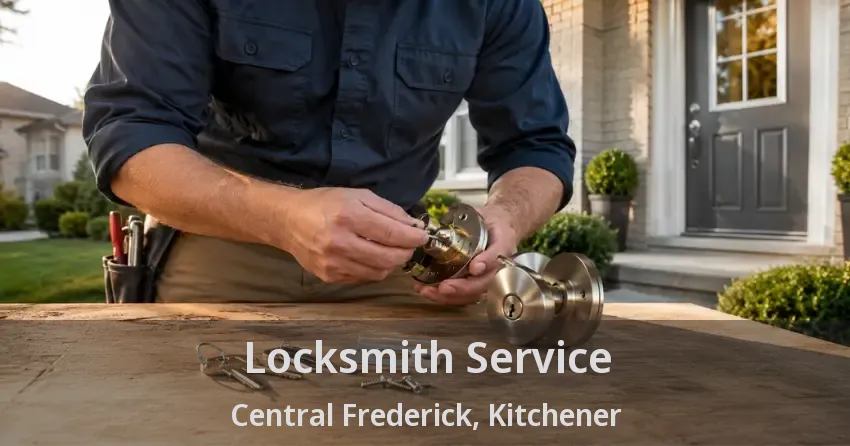 Locksmith Service Central Frederick, Kitchener - ON