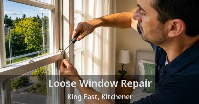 Loose Window Repair King East, Kitchener - ON